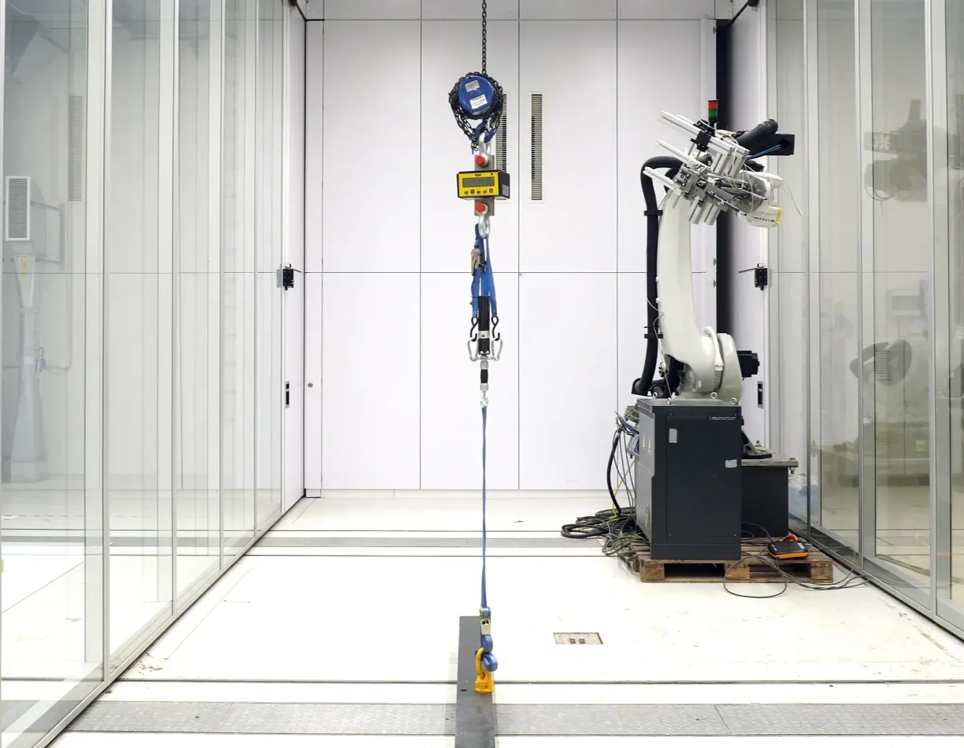 Figure 57 - Strength test setup.
